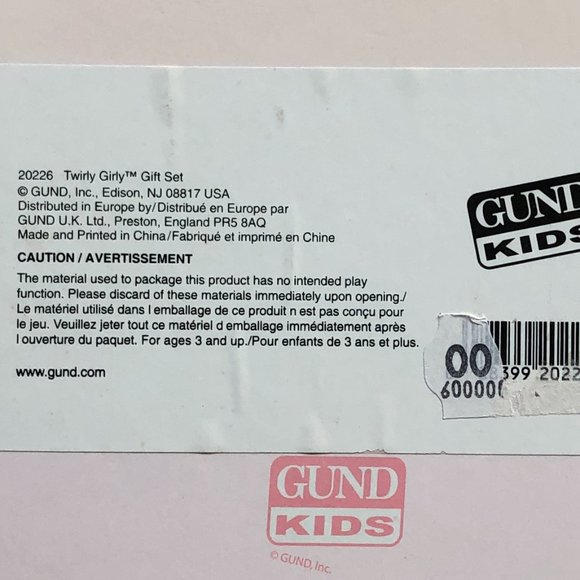 Gund Twirly Girly Hand Mirror, Comb and Hair Accessories Box Set (NEW) - Picture 6 of 6